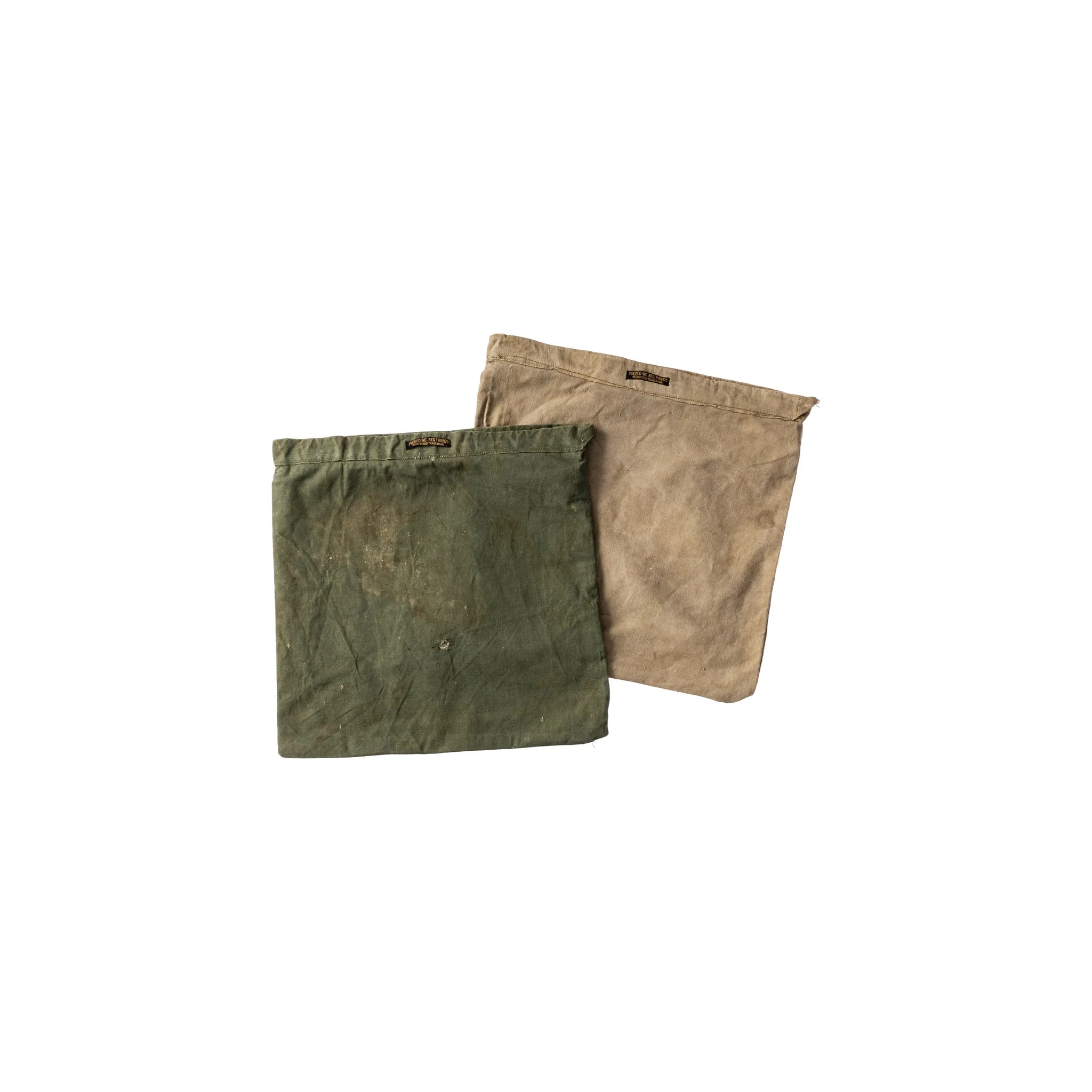 Recycled Tent Canvas Cushion Cover - Image 2