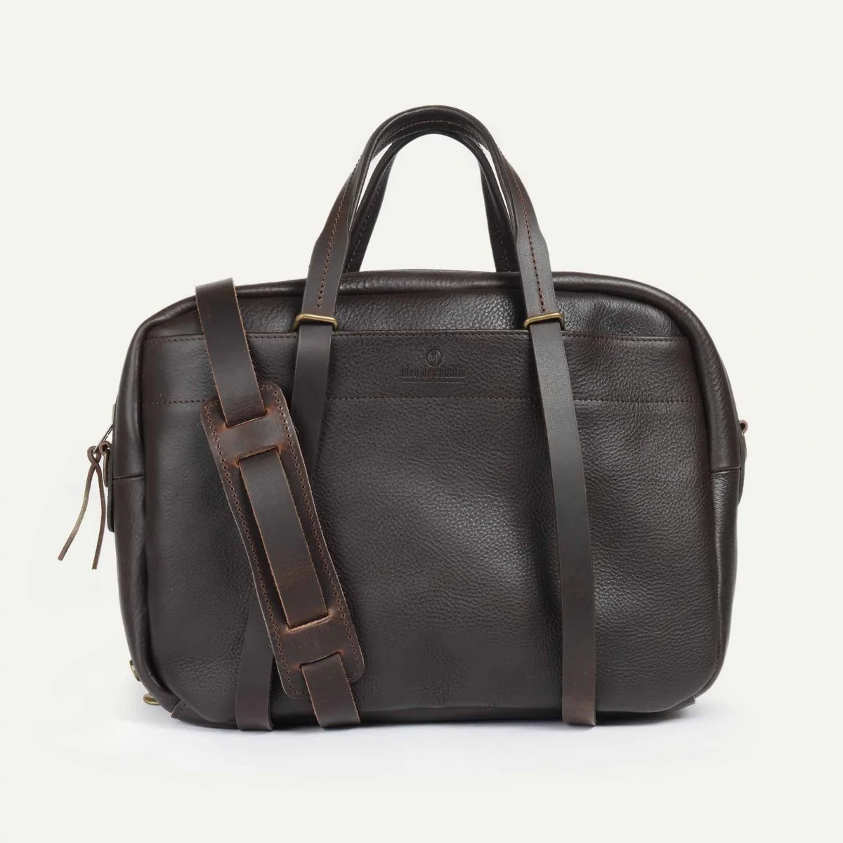 Report Business Bag - Dark Brown - Image 4