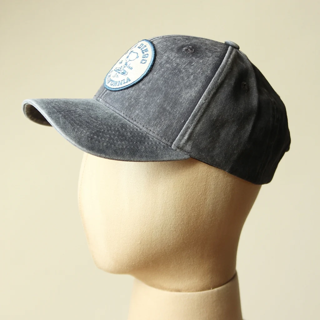 San Diego Trucker Cap Navy Vintage Wash - Image 2