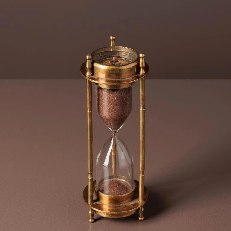 Sandtimer with Clock and Compass - Image 3