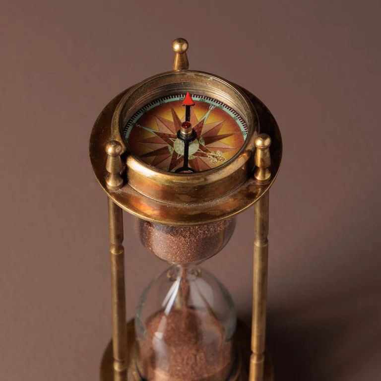 Sandtimer with Clock and Compass - Image 4