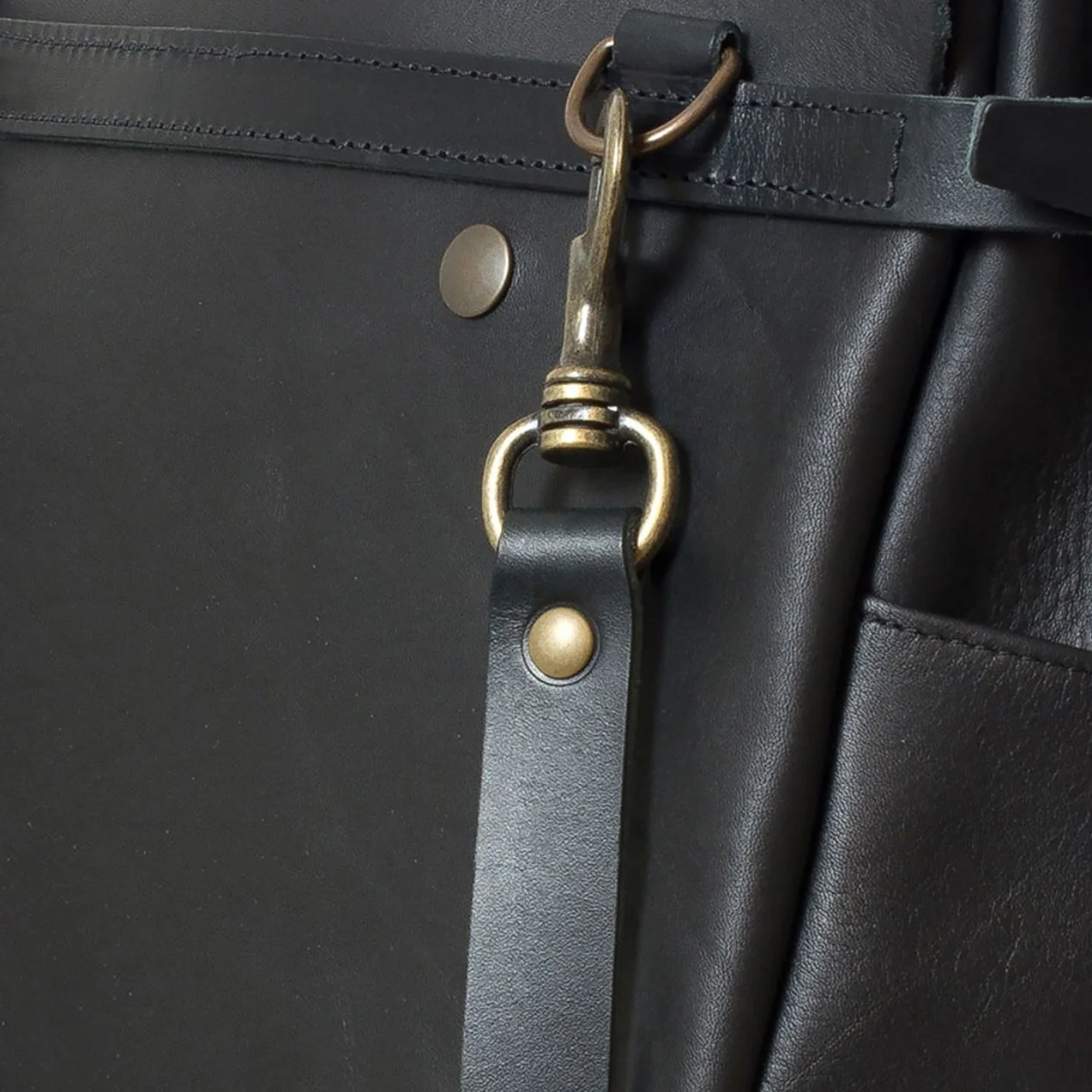 Leather Strap - Noir - Image 4