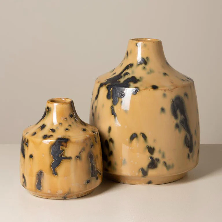 Shades Of Clay Vases - Set of Two - Image 2
