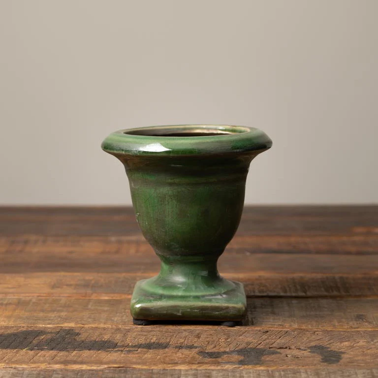 Small Green Medicis Vase