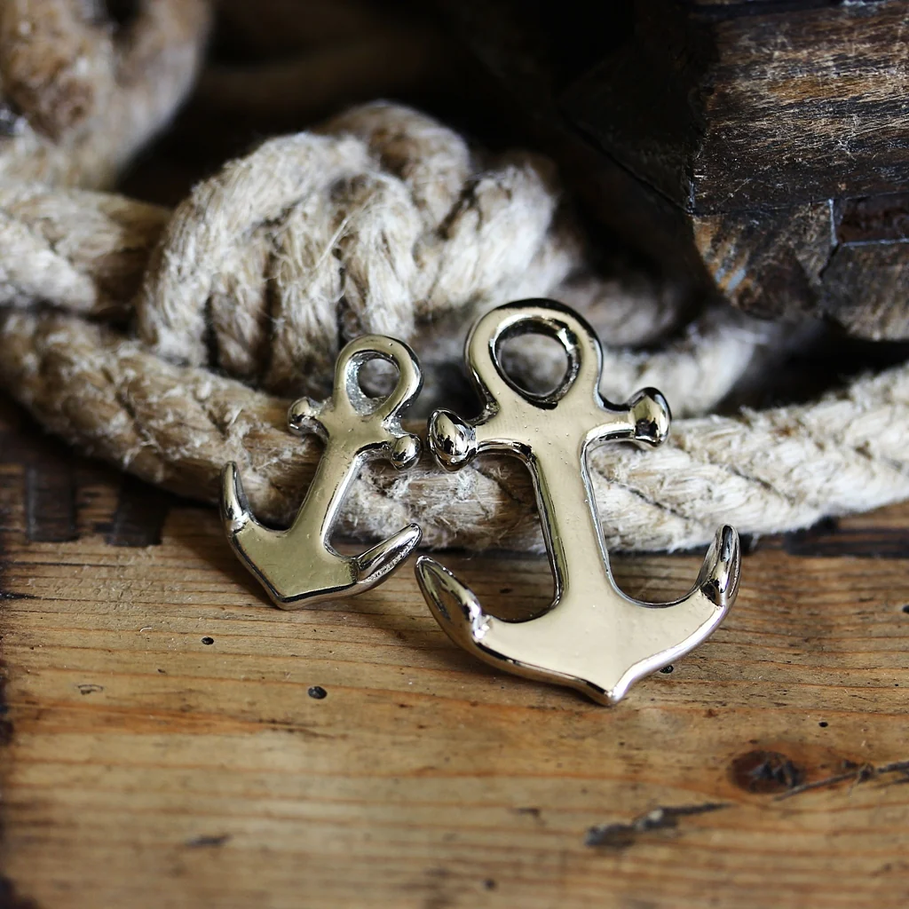 Silver Anchor Medium - Image 4