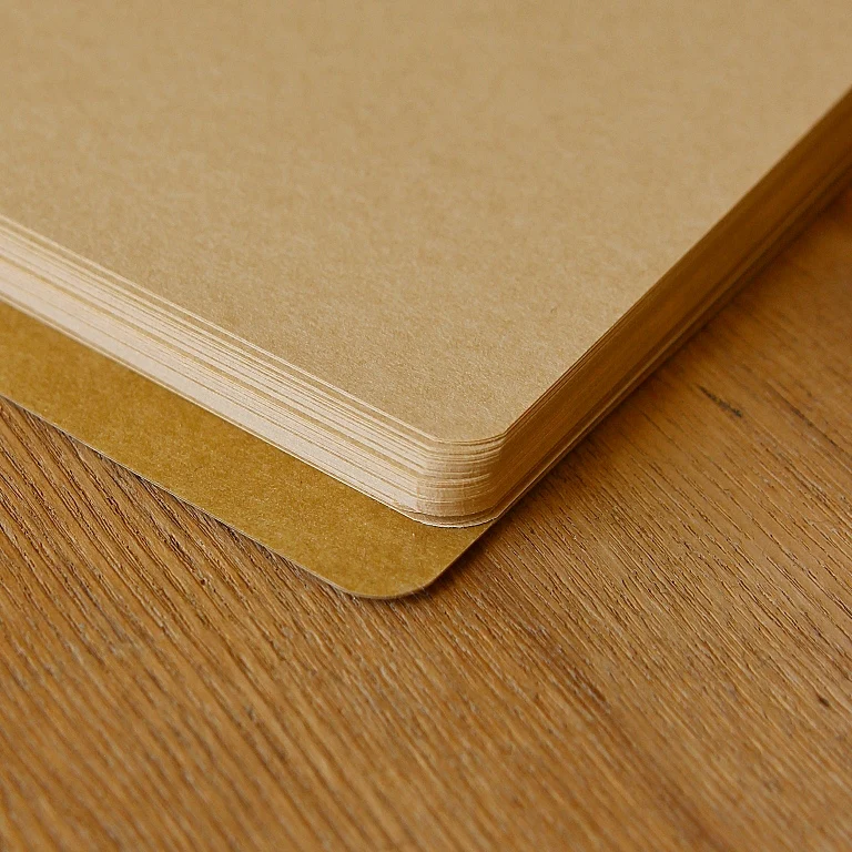 Spiral Ring Notebook Blank DW Kraft Paper A6 - Image 3