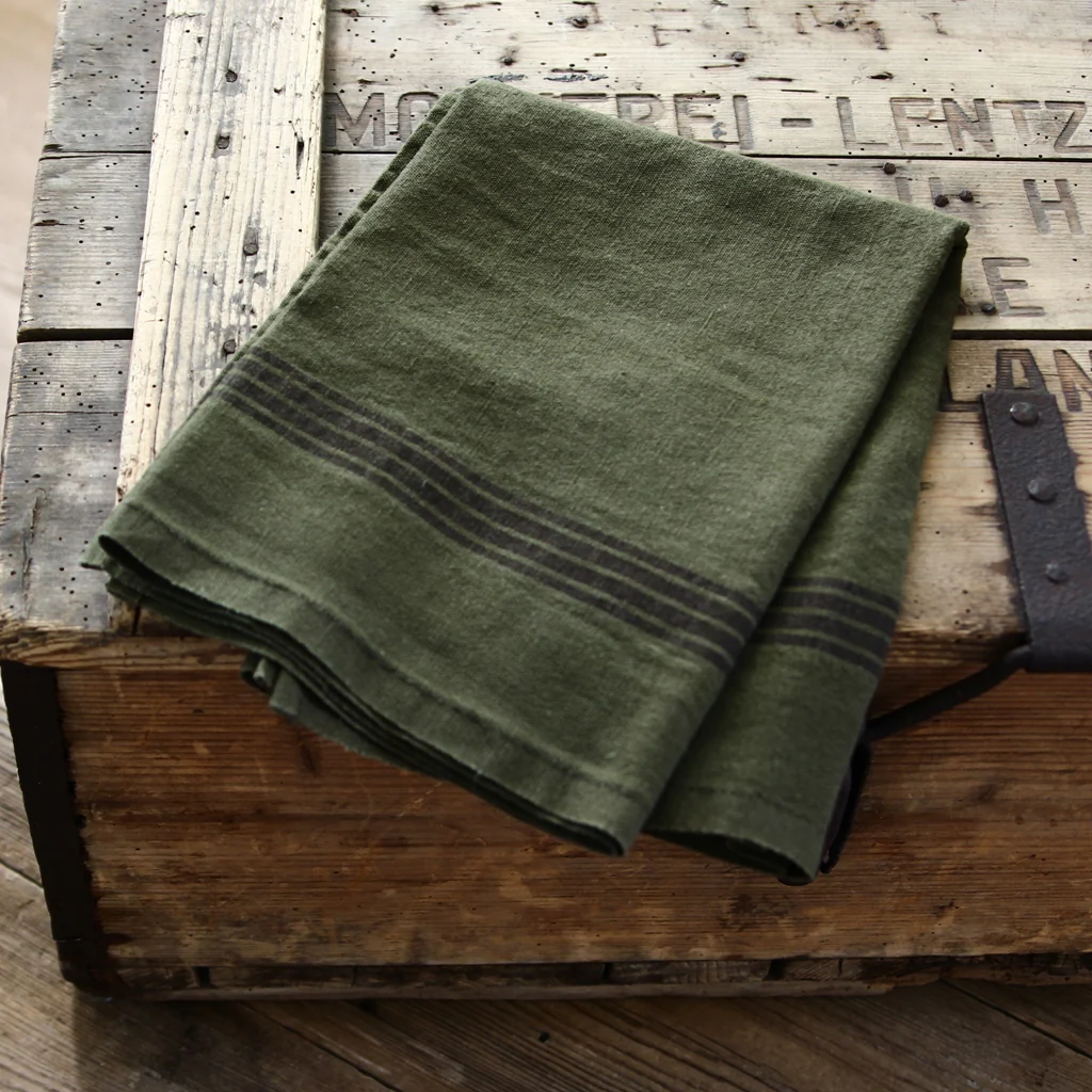 Tea Towel Piano - moss - Image 2