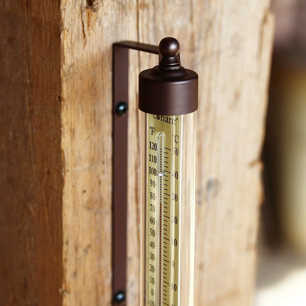 Thermometer Bronze Patina - Image 2