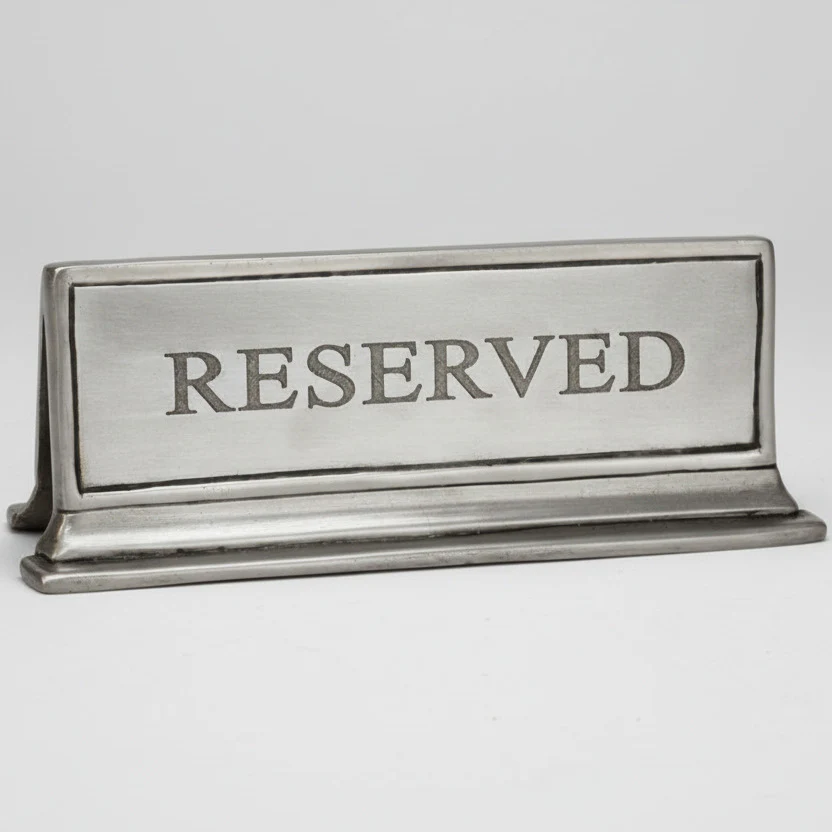 Tischschild Reserved - Image 5