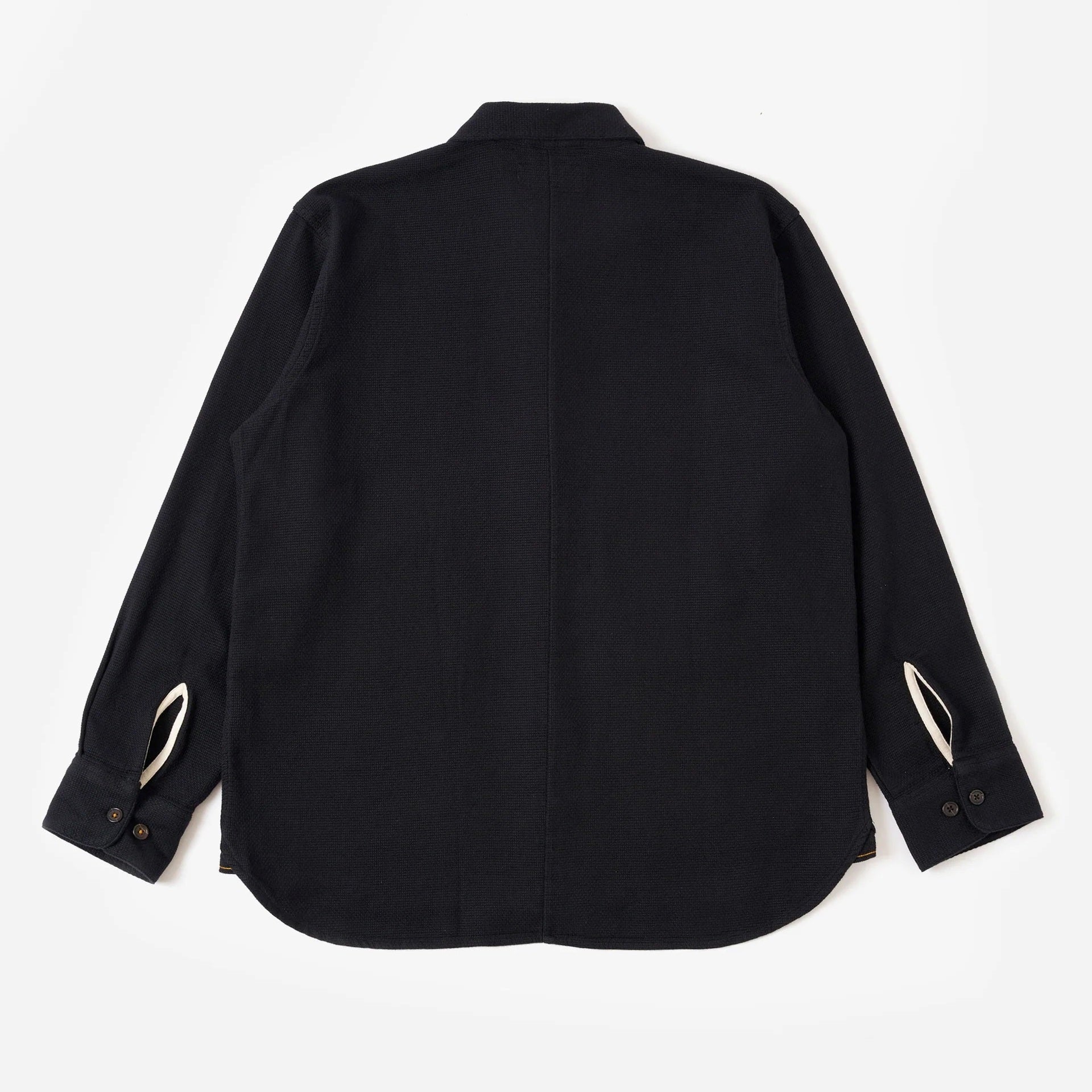 Travail Overshirt - Black Kendal Cotton - Image 4
