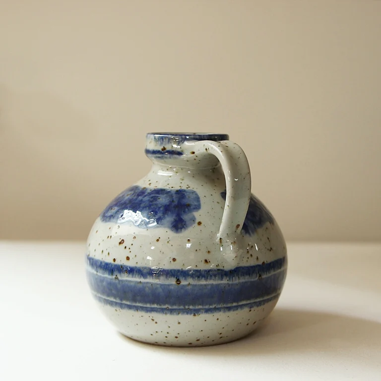 Vintage Keramikvase – Töpferei Massemühle Wagner, Deutschland (1960er–70er Jahre) - Image 3