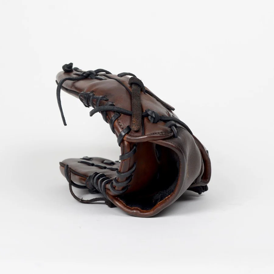 Vintage Leather Baseball Glove 1920 - Image 4