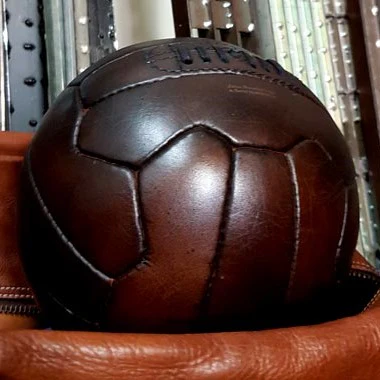 Vintage Leather Football 1950 - Image 3