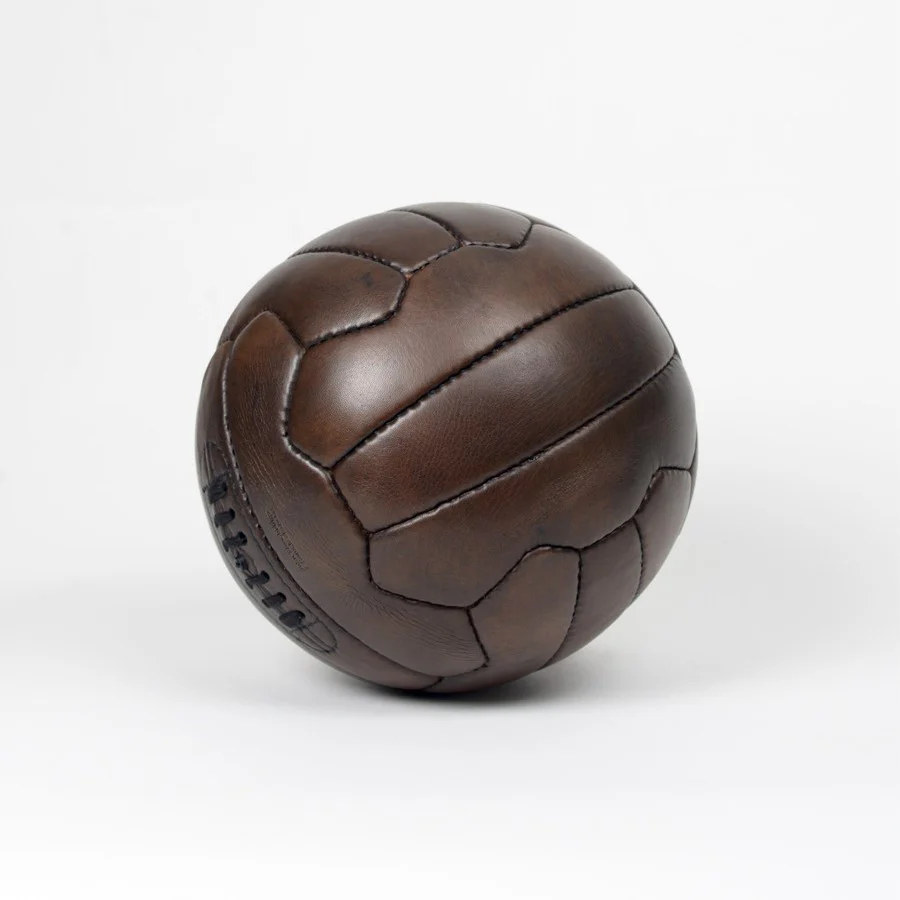 Vintage Leather Football 1950 - Image 4