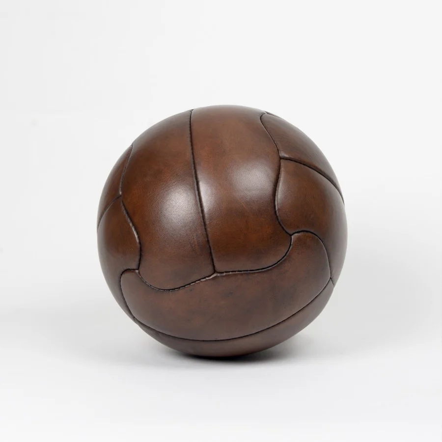 Vintage Leather Football Duplo T 1950 - Image 2