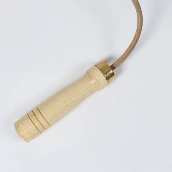 Vintage Leather Skipping Rope 1920 - Image 3