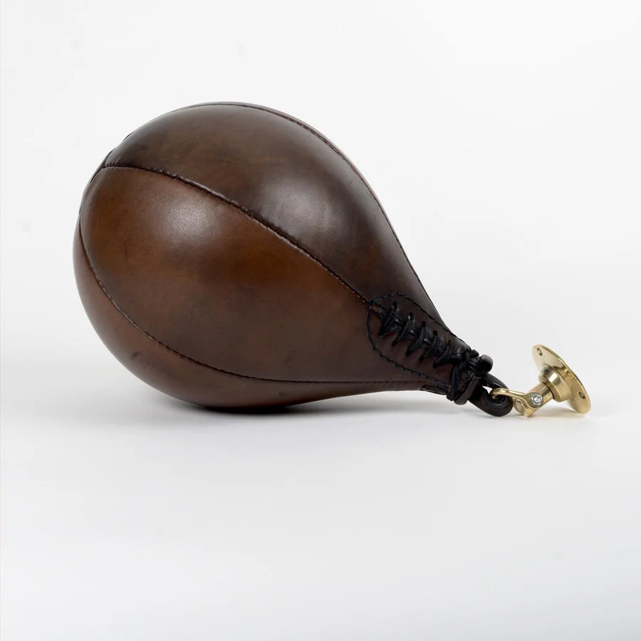 Vintage Leather Speed Bag 1920 - Image 5