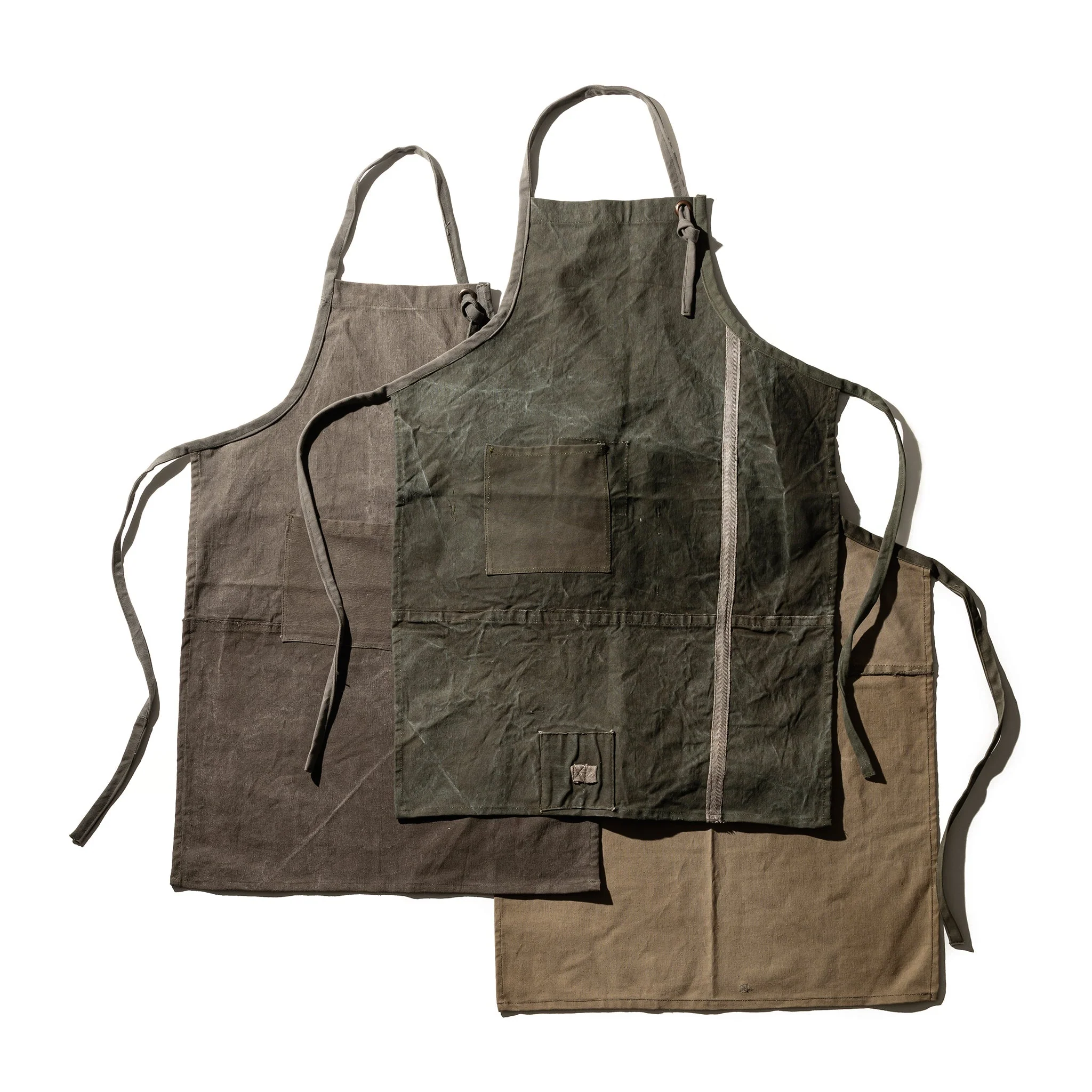 Vintage Tent Fabric Apron - Image 2