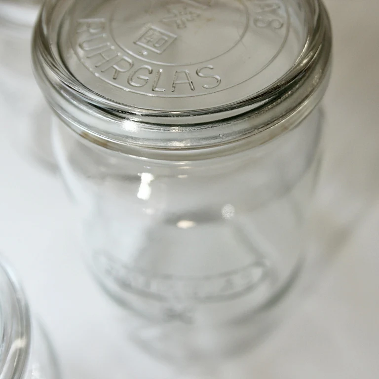 Vintage Vorratsglas „Ruhrglas“ – Rillenglas - Image 3