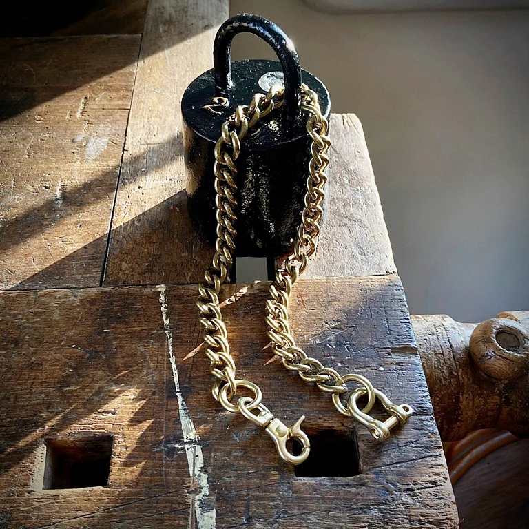 Wallet Chain Smooth Brass - Image 3
