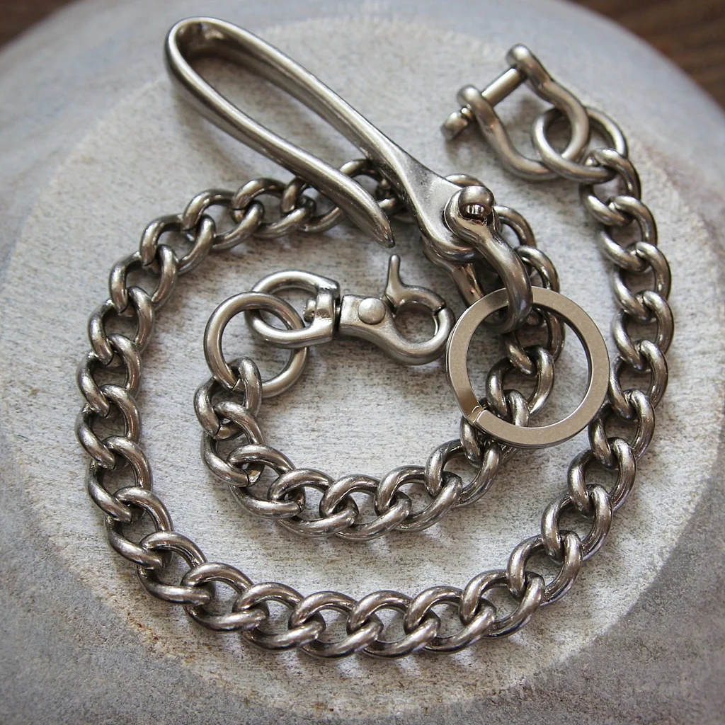Wallet Chain Smooth Matte Silver - Image 2