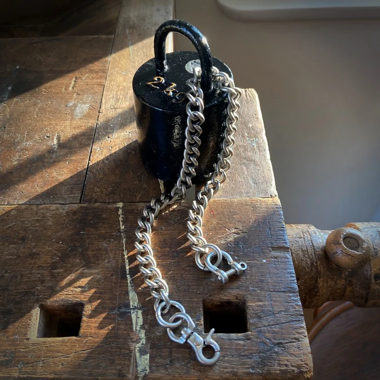 Wallet Chain Smooth Matte Silver - Image 3