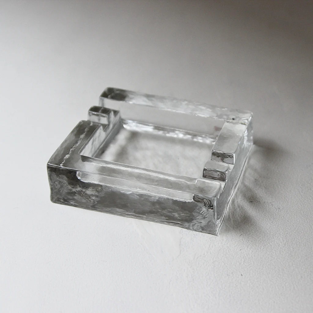 Wesenthalhütte für Tesa – Glas-Aschenbecher „Office Design“ - Image 2