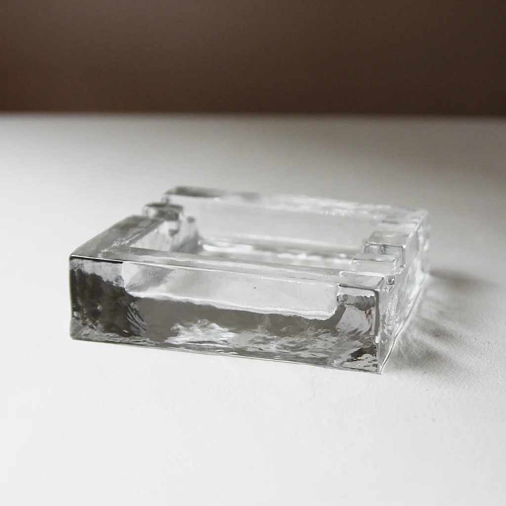 Wesenthalhütte für Tesa – Glas-Aschenbecher „Office Design“ - Image 3