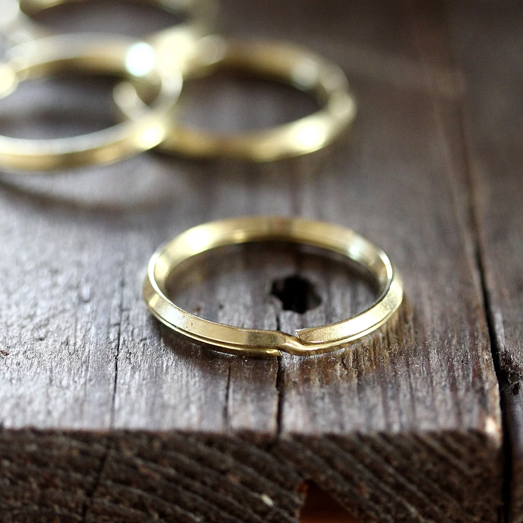 Wire Split Ring Brass - Image 3