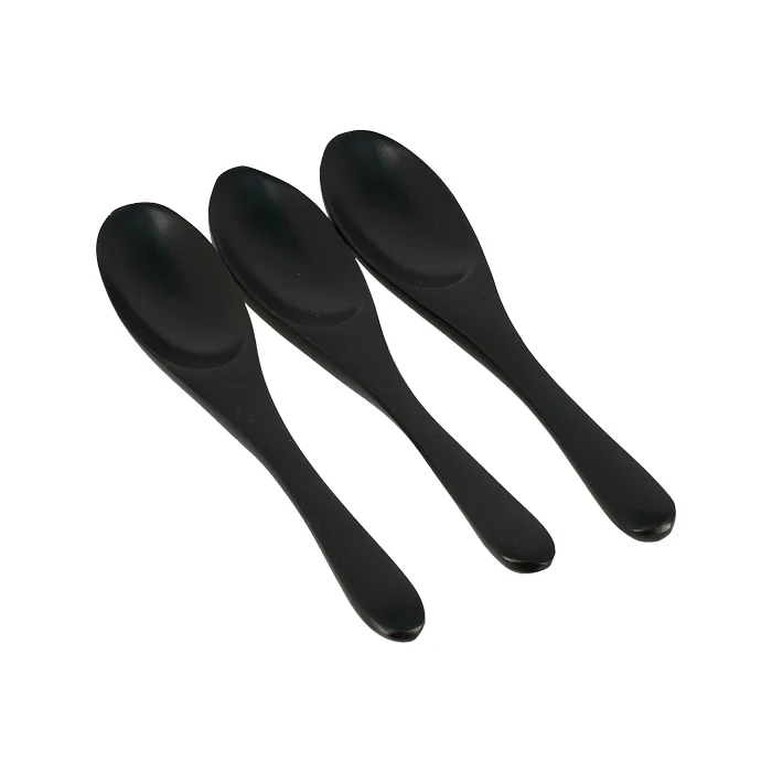 Wooden Spoon Black - Set of three - Image 3