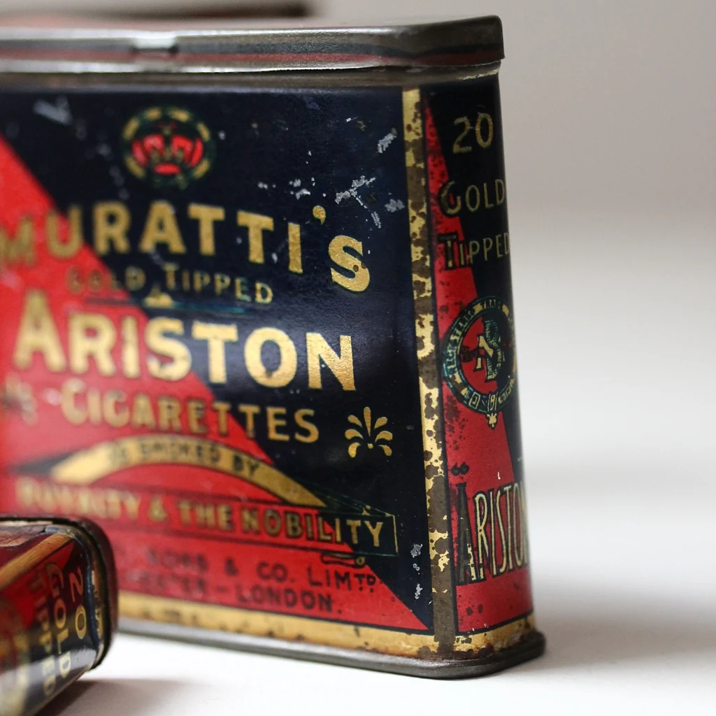 Zigarettendose Muratti’s Ariston - 1930–50er - Image 5